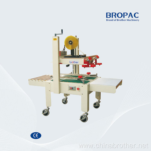 Brother Semi Automatic Conveyor Belts Carton Sealer